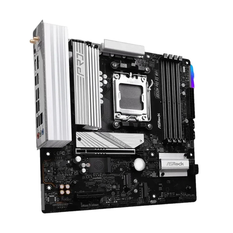 Материнская плата ASRock B850M PRO RS WIFI, Black 3