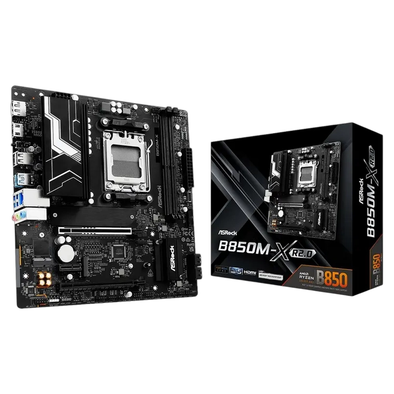 Placă de bază ASRock B850M-X R2.0, Black