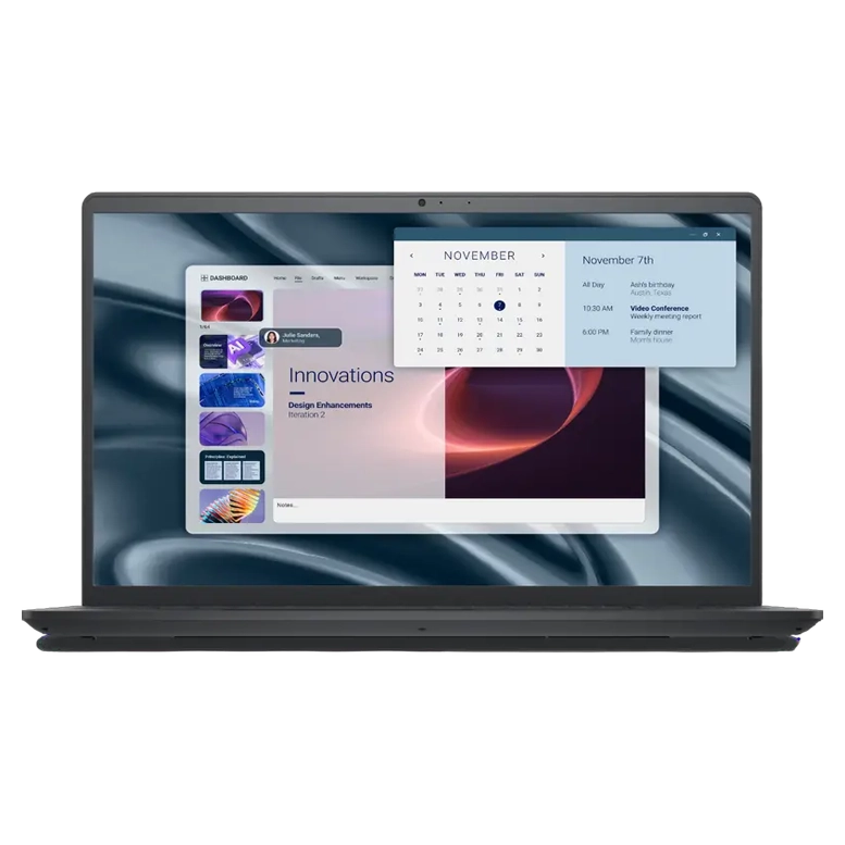 Ноутбук NB Dell 15.6" Dell Pro 15 Essential PV15255, Linux Ubuntu, Carbon Black
