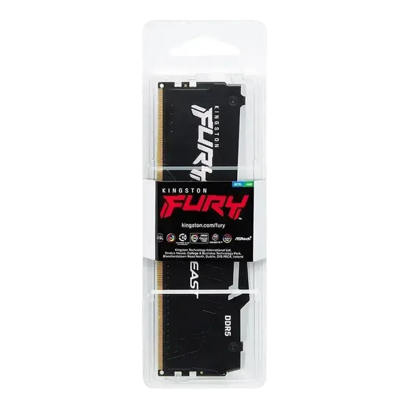 Оперативная память Kingston FURY Beast RGB, 16ГБ, Черный 6