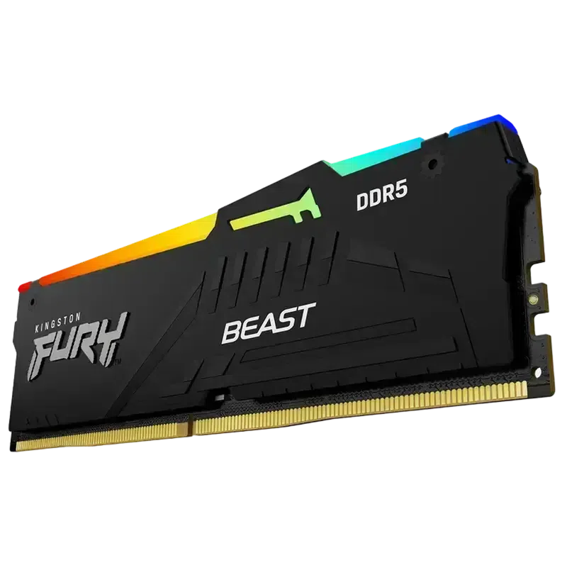 Оперативная память Kingston FURY Beast RGB, 16ГБ, Черный 3