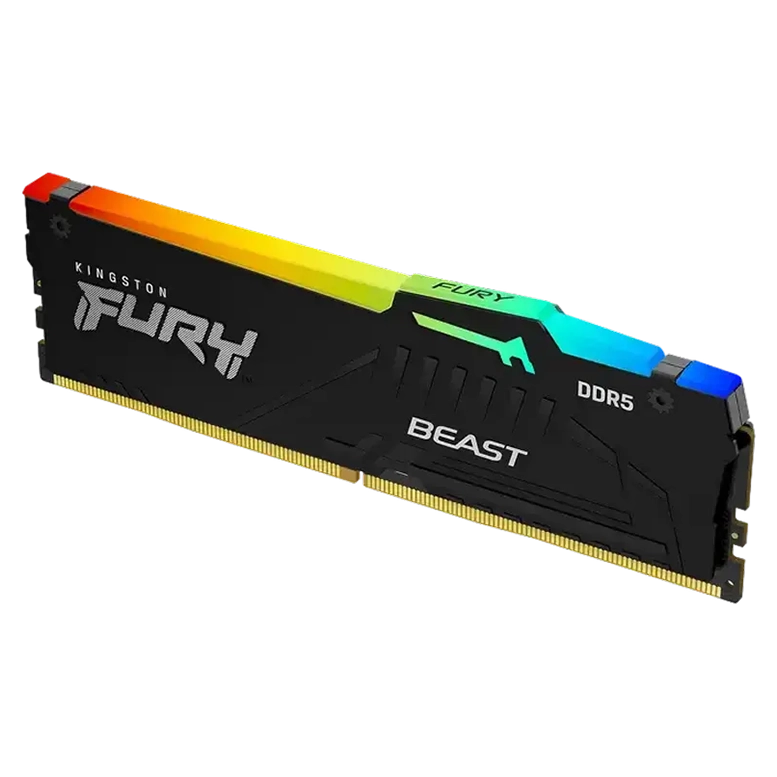 Оперативная память Kingston FURY Beast RGB, 16ГБ, Черный