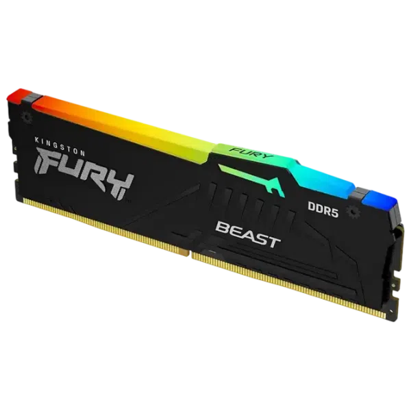 Memorie RAM Kingston FURY Beast RGB KF560C36BBE2AK2-32, 32 GB, Black 8