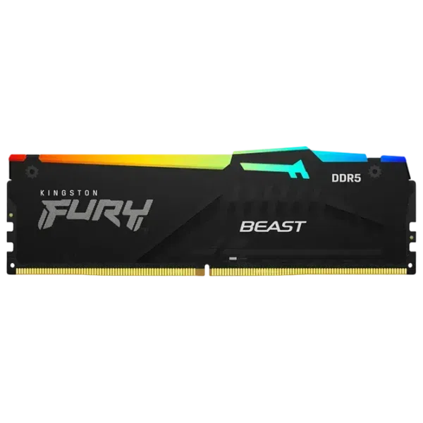 Memorie RAM Kingston FURY Beast RGB KF560C36BBE2AK2-32, 32 GB, Black 6