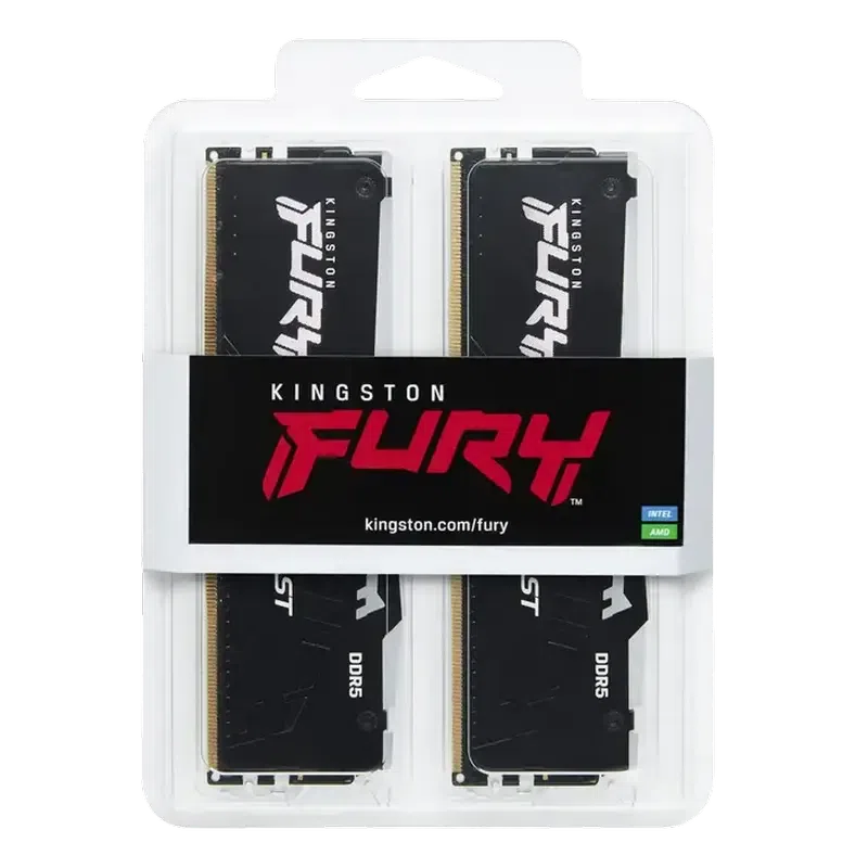 Memorie RAM Kingston FURY Beast RGB 32GB, Negru 9