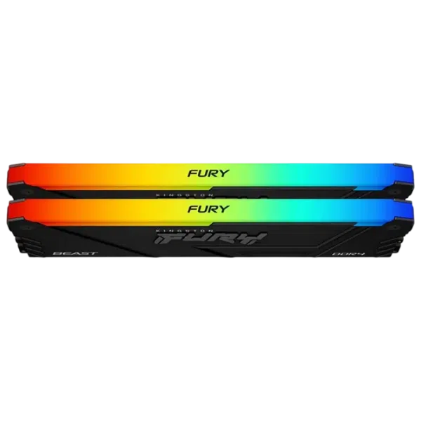 Оперативная память Kingston FURY Beast RGB KF432C16BB12AK2/32WP, 32 ГБ, Black 3