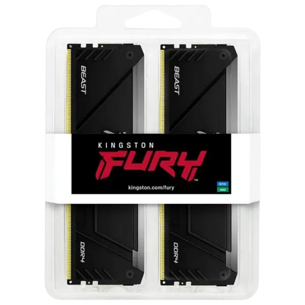 Оперативная память Kingston FURY Beast RGB KF432C16BB12AK2/32WP, 32 ГБ, Black 7