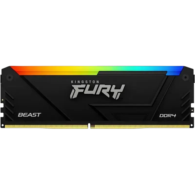 Memorie RAM Kingston FURY Beast RGB, DDR4 SDRAM, 3600 MHz, 64GB, KF436C18BB2AK2/64 4