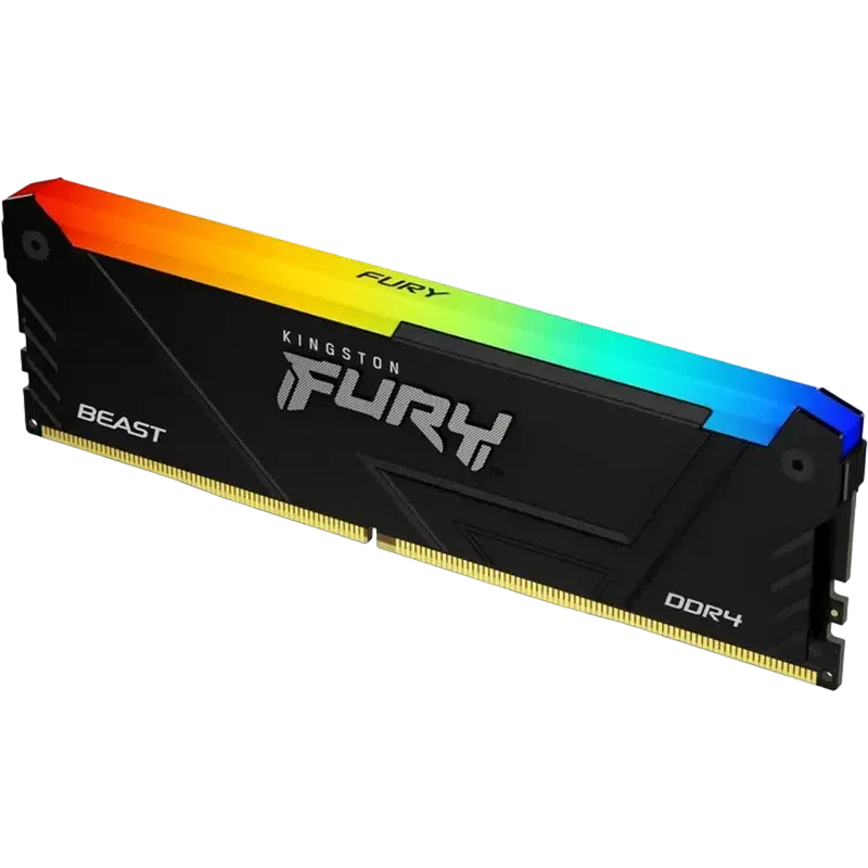 Memorie RAM Kingston FURY Beast RGB, DDR4 SDRAM, 3600 MHz, 64GB, KF436C18BB2AK2/64 6