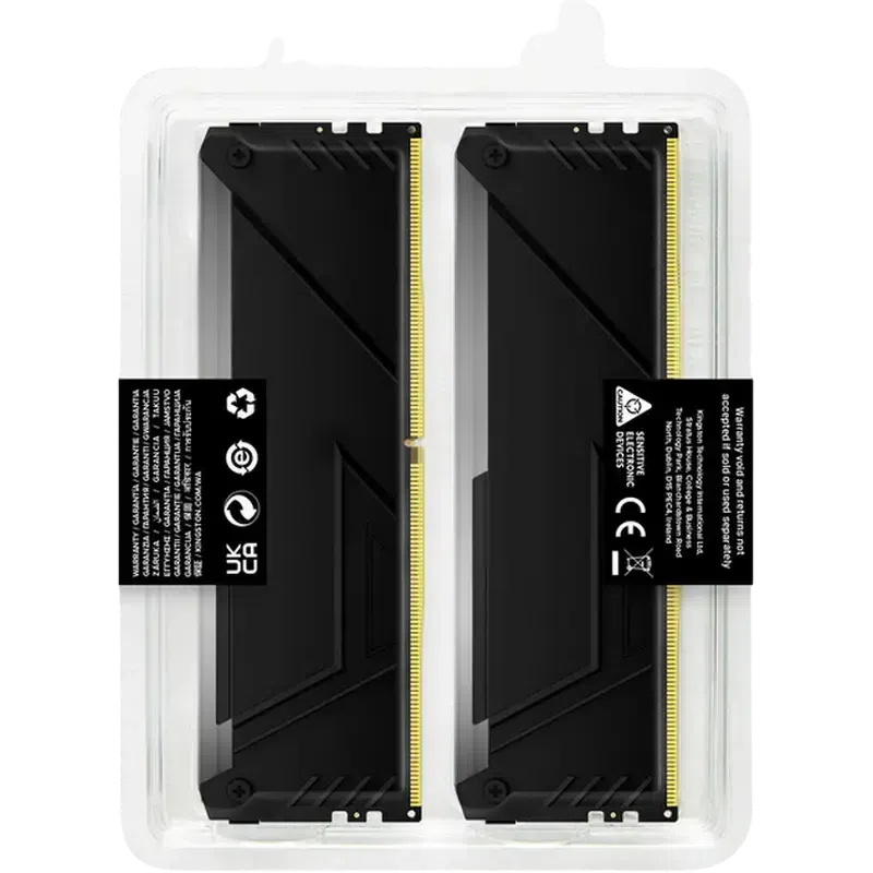 Memorie RAM Kingston FURY Beast RGB, DDR4 SDRAM, 3600 MHz, 64GB, KF436C18BB2AK2/64 9