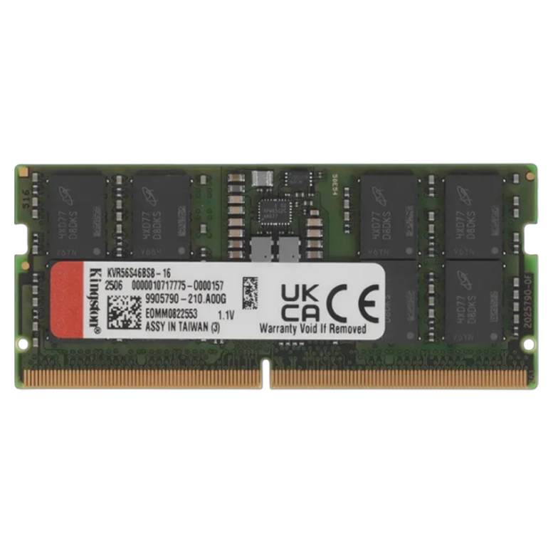 Оперативная память Kingston ValueRAM (KVR56S46BS8-16), 16 ГБ, Green
