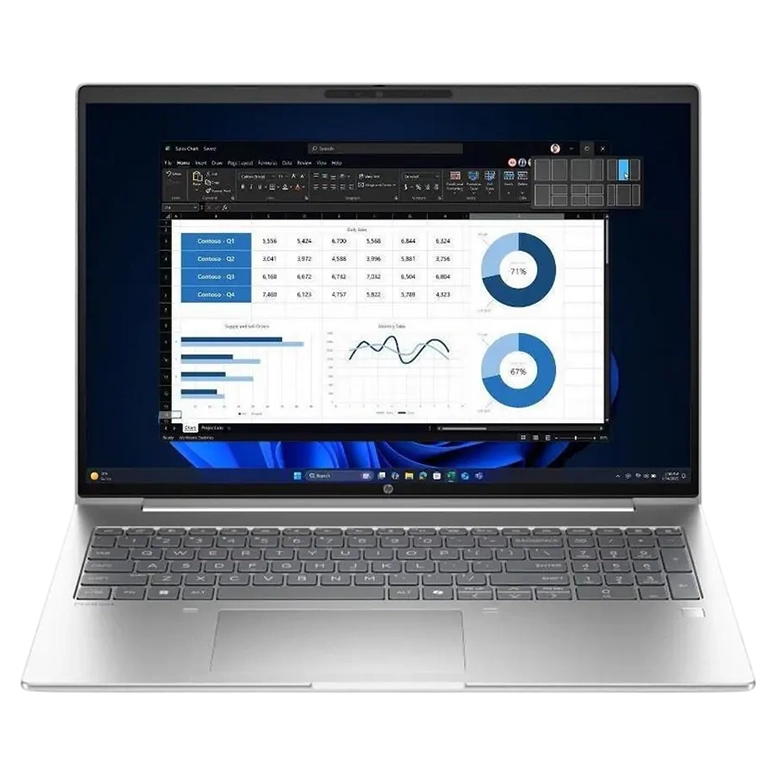 Ноутбук для бизнеса 16" HP ProBook 4 G1i 16, Pike Silver