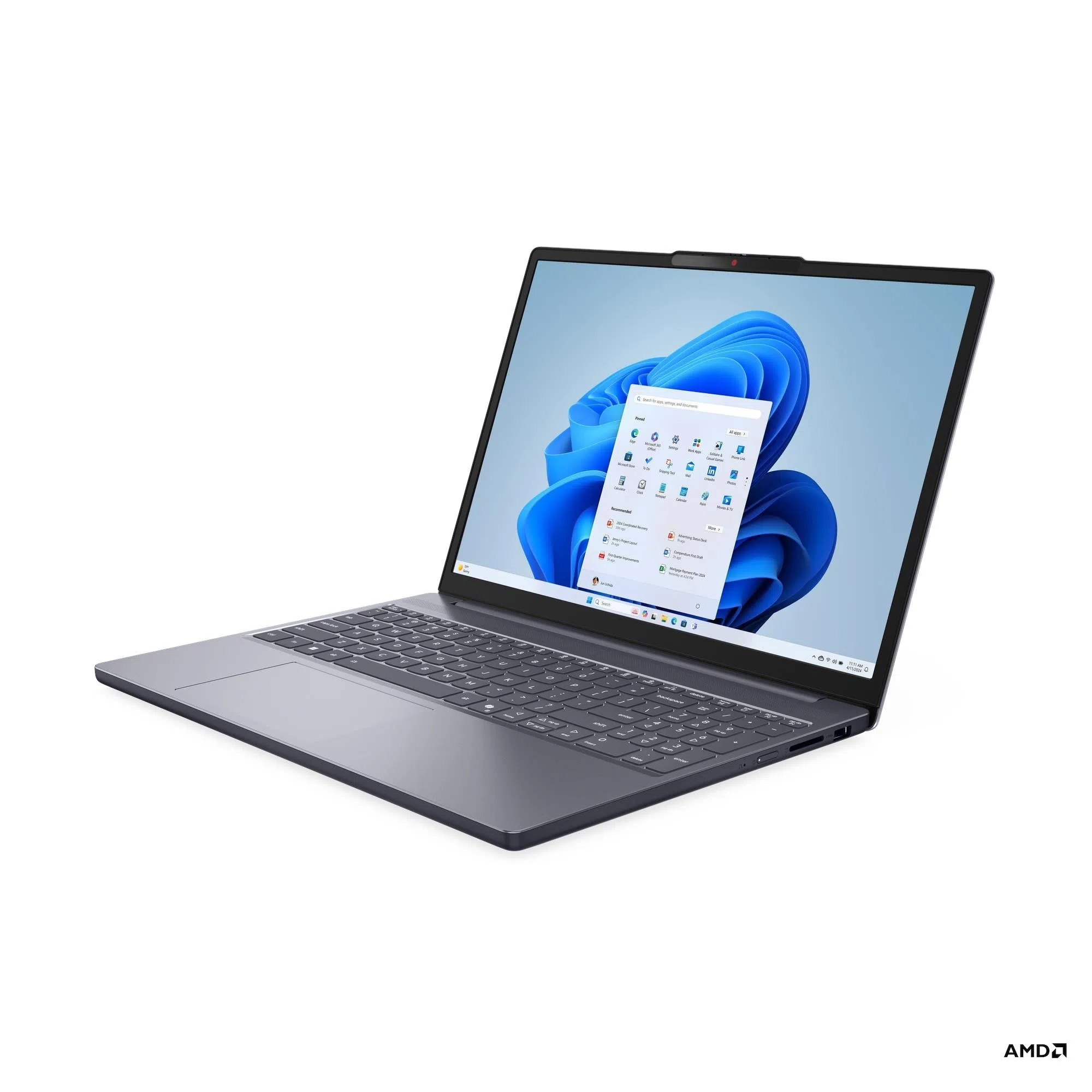 Laptop 15.3” Lenovo IdeaPad Slim 3 15ARP10, Luna Grey 2