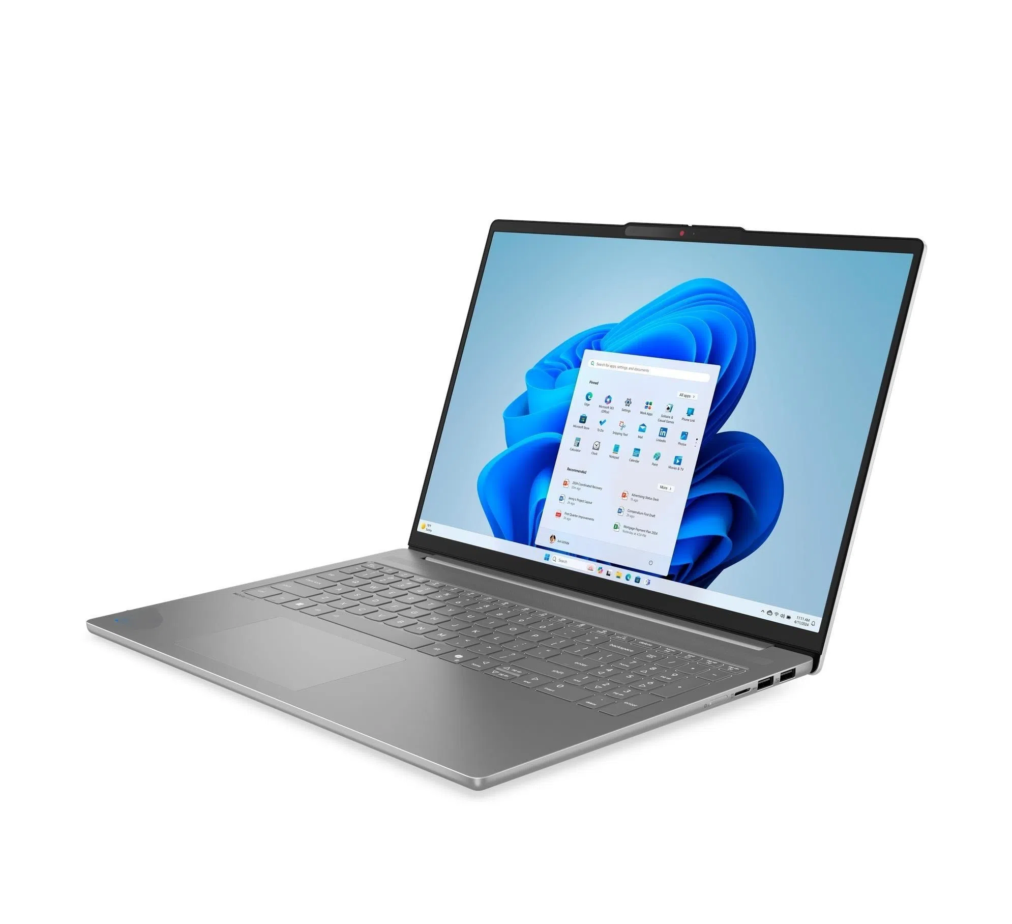 Laptop 16” Lenovo IdeaPad Slim 5 16AKP10, Luna Grey 3
