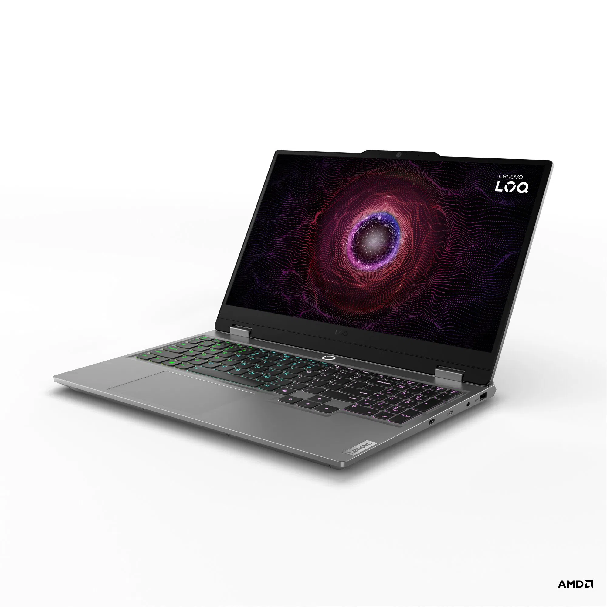 Laptop 15.6” Lenovo LOQ 15ARP9, AMD Ryzen 5 7235HS, 16/512GB, Luna Grey 2