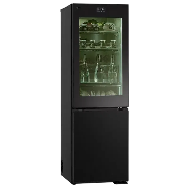 Холодильник LG GBG7190CEV, Чёрный 2