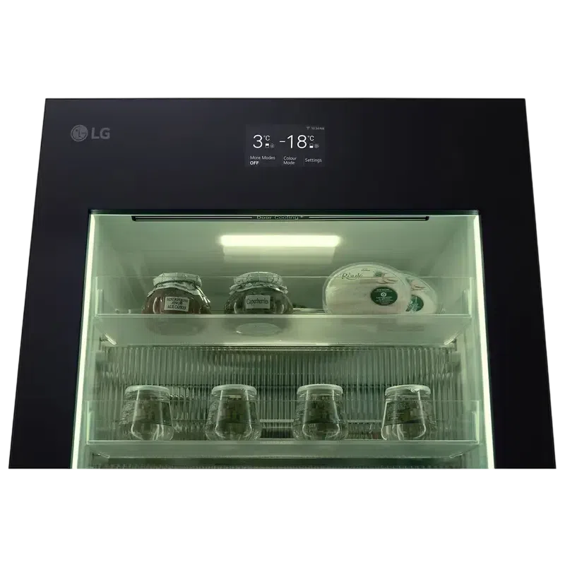 Холодильник LG GBG7190CEV, Чёрный 8