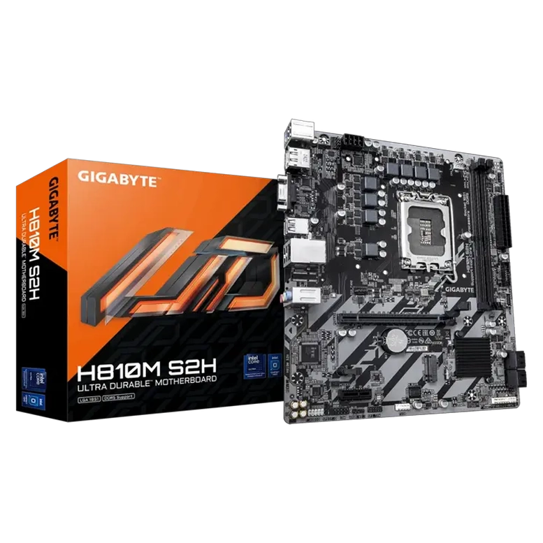 Материнская плата Gigabyte H810M S2H, Black