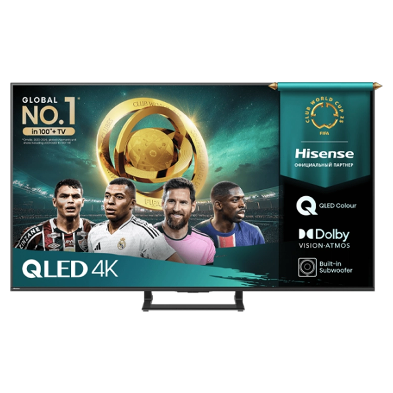 Телевизор 55" Hisense 55A7Q, Black
