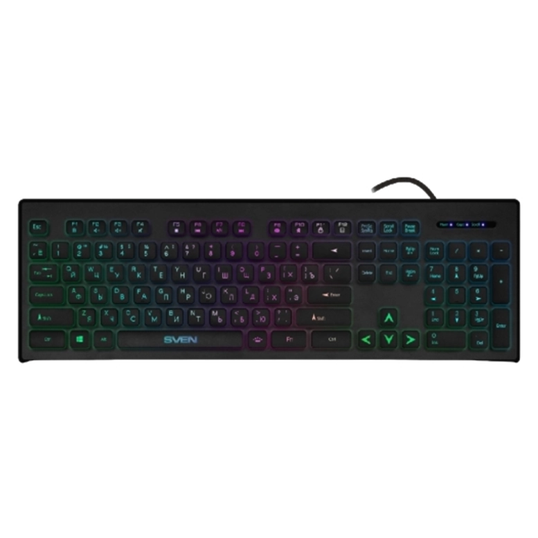 Игровая клавиатура Sven KB-C7500EL, Проводное, Черный