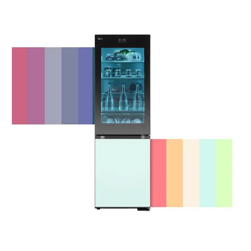 Холодильник LG GBG719MDNN, Разноцветный 9