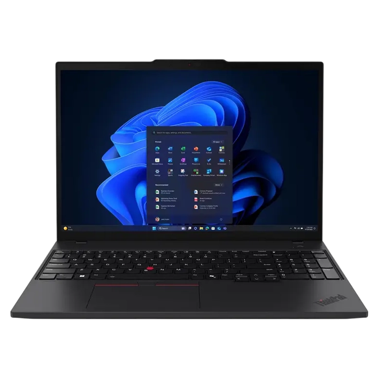 Ноутбук для бизнеса 16" Lenovo ThinkPad T16 Gen 4, Чёрный