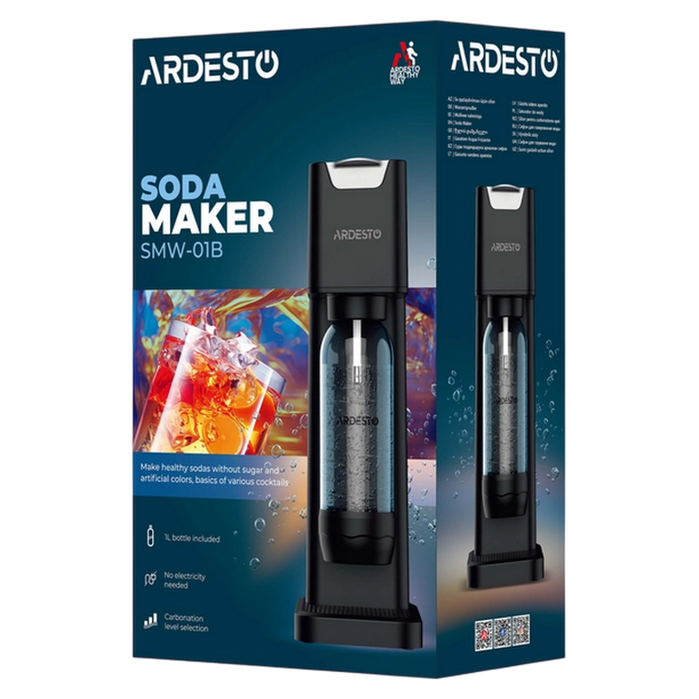 Сифонный аппарат Ardesto SMW-01B, Чёрный 10