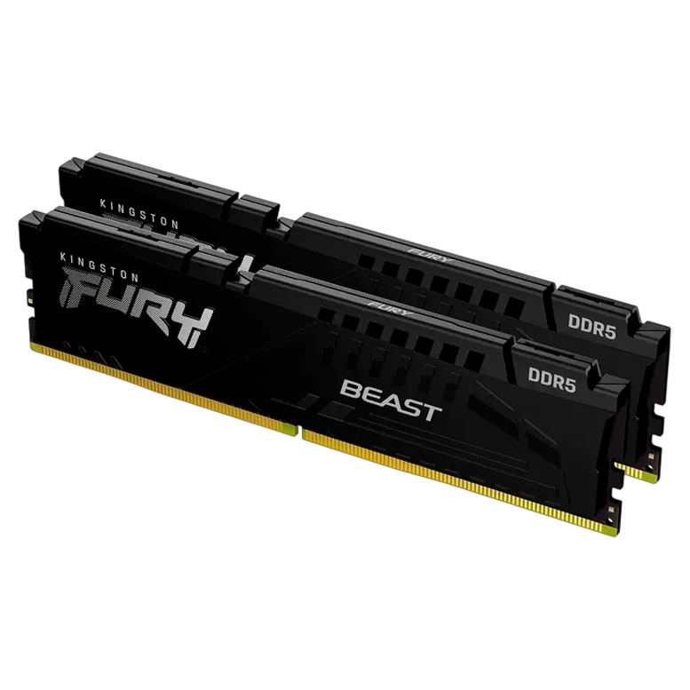 Оперативная память Kingston KF560C36BBEK2-16 FURY Beast, 16 ГБ, Black
