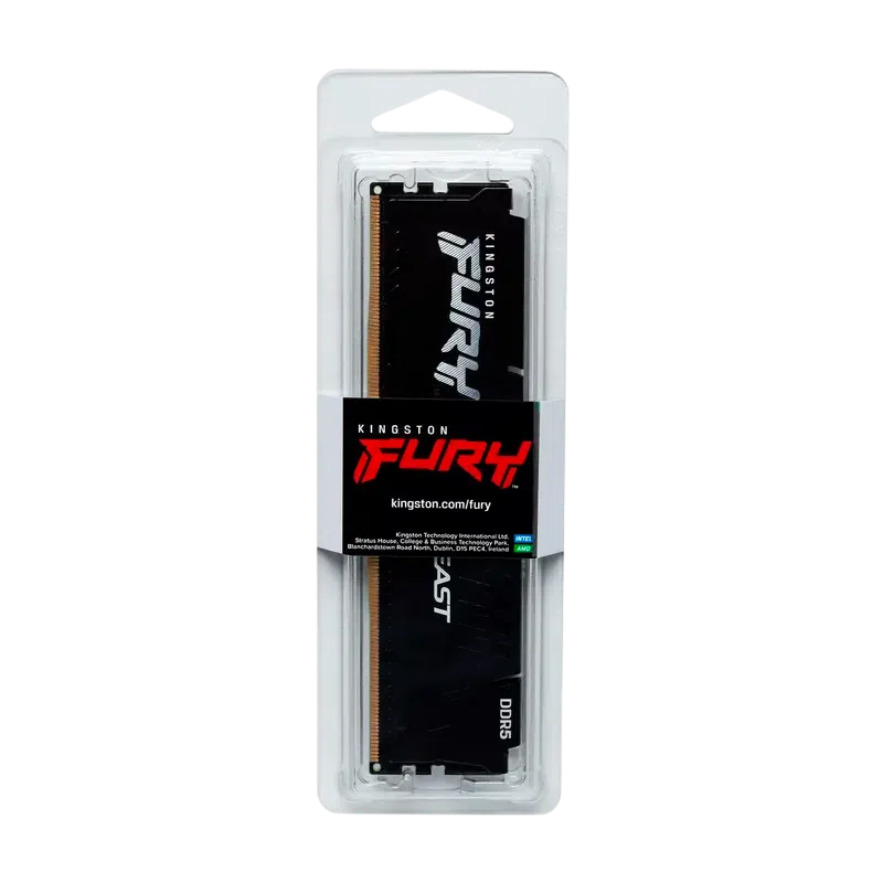 Оперативная память Kingston KF568C34BBE-16 FURY Beast, 16 ГБ, Black 3