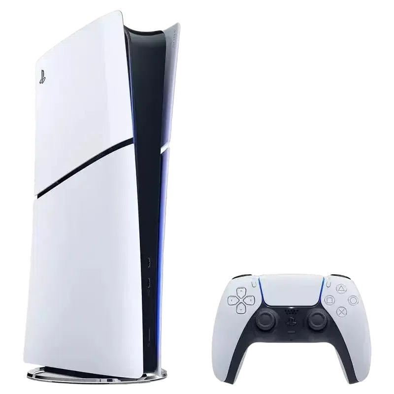 Игровая приставка SONY PlayStation 5 Slim Digital Edition+Fortnite Flowering Chaos, Белый 2