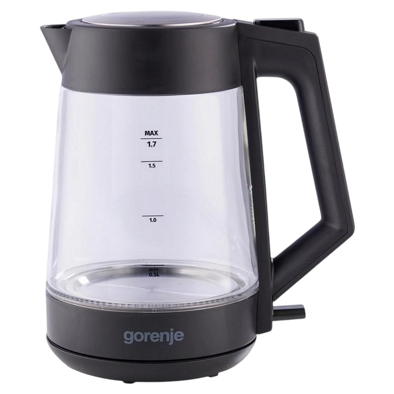 Fierbător electric Kettle Gorenje K17OGP, Black
