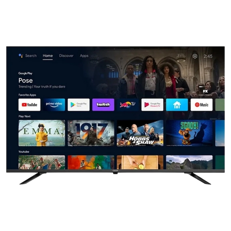 65" Телевизор Ozon U65Z8000R, Черный