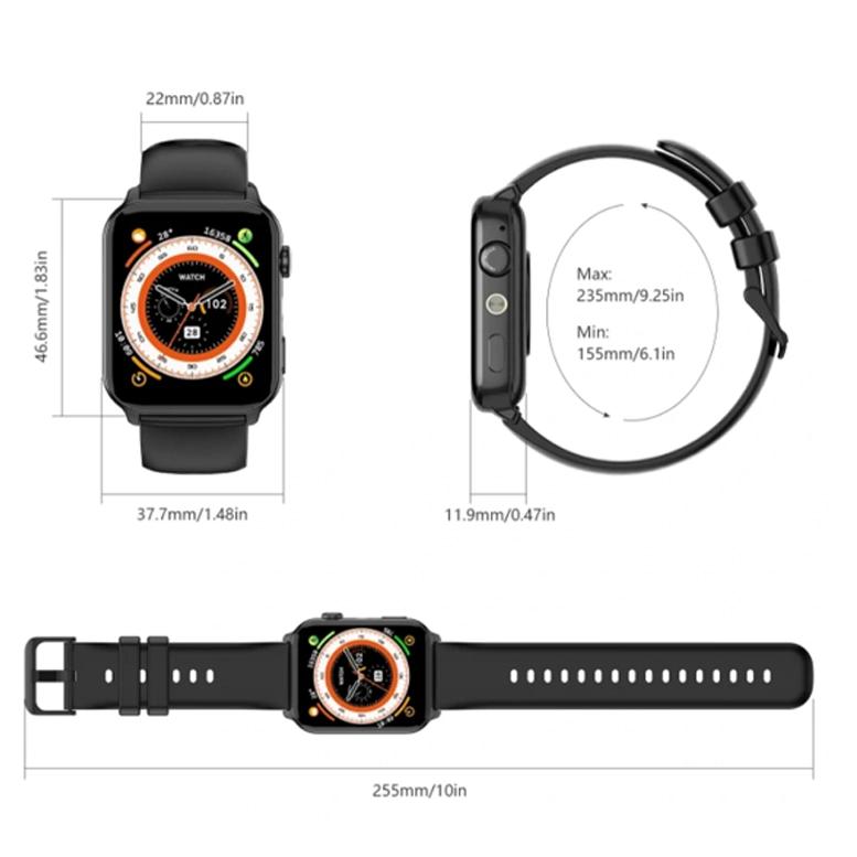 Смарт-часы Blackview Watch R30 Max, Black 5