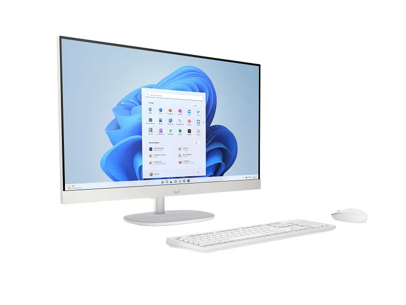 Computer All-in-One HP AiO 24-cr2034ci, Core Ultra 7, 16GB/512GB, 60 Hz, Alb 3