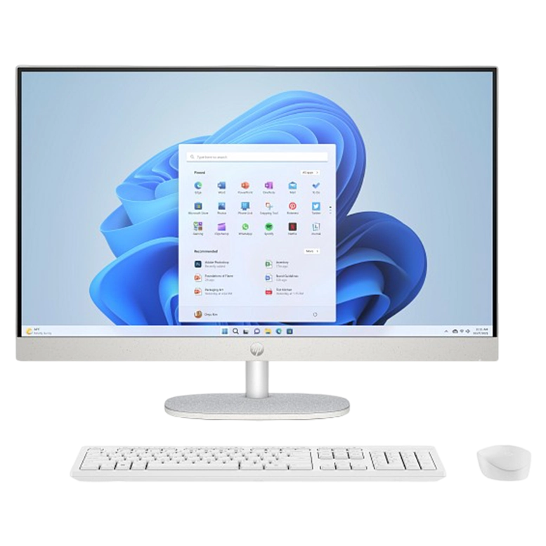 Computer All-in-One HP AiO 24-cr2034ci, Core Ultra 7, 16GB/512GB, 60 Hz, Alb