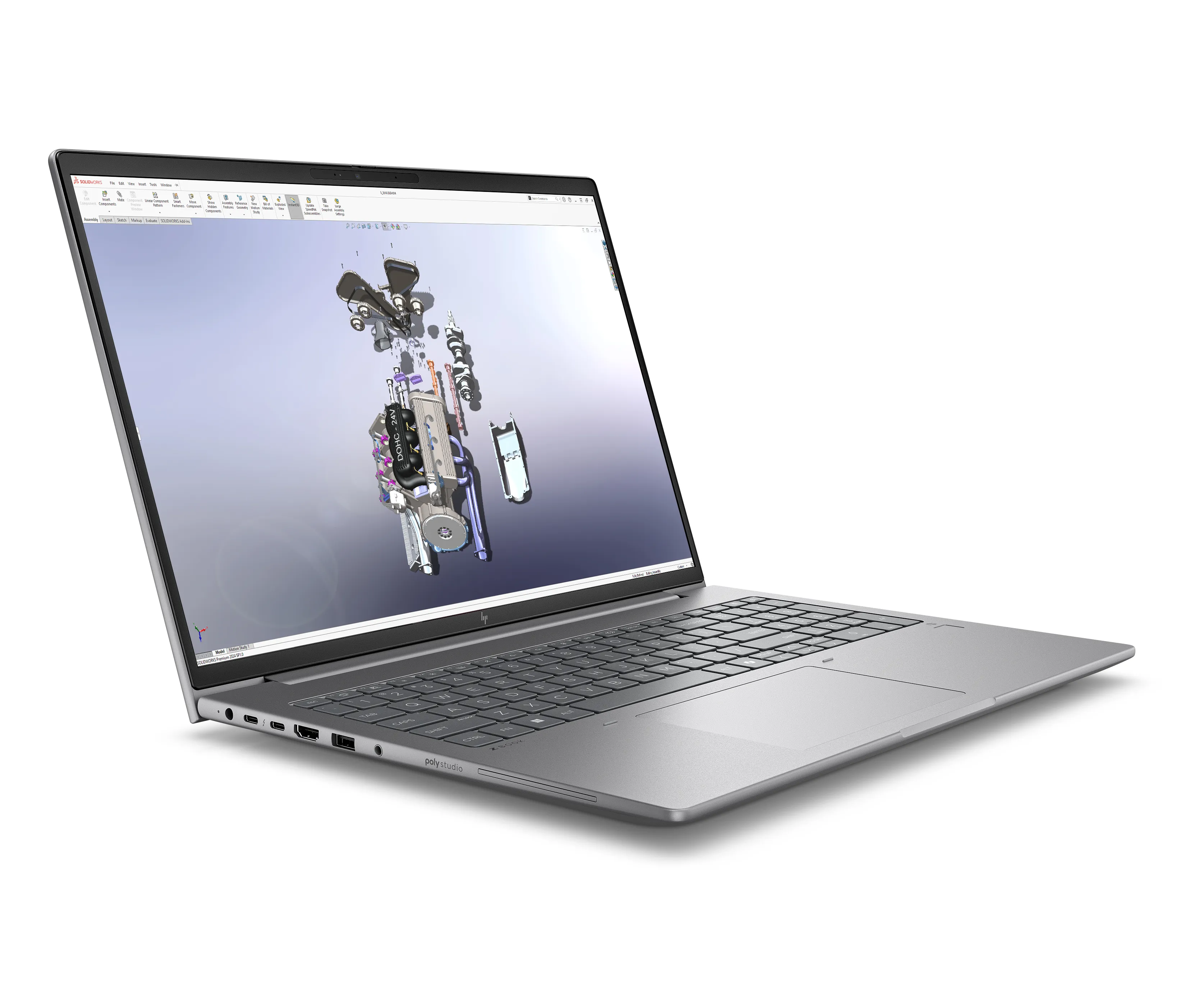 Ноутбук 16" HP ZBook X G1i 16, Серебристый 3