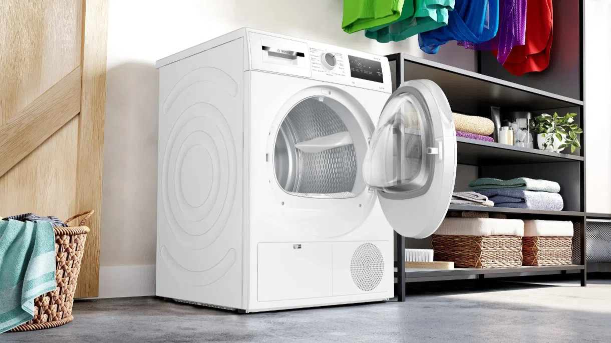 Сушильная машина Bosch WTH86277PL, Белый 4