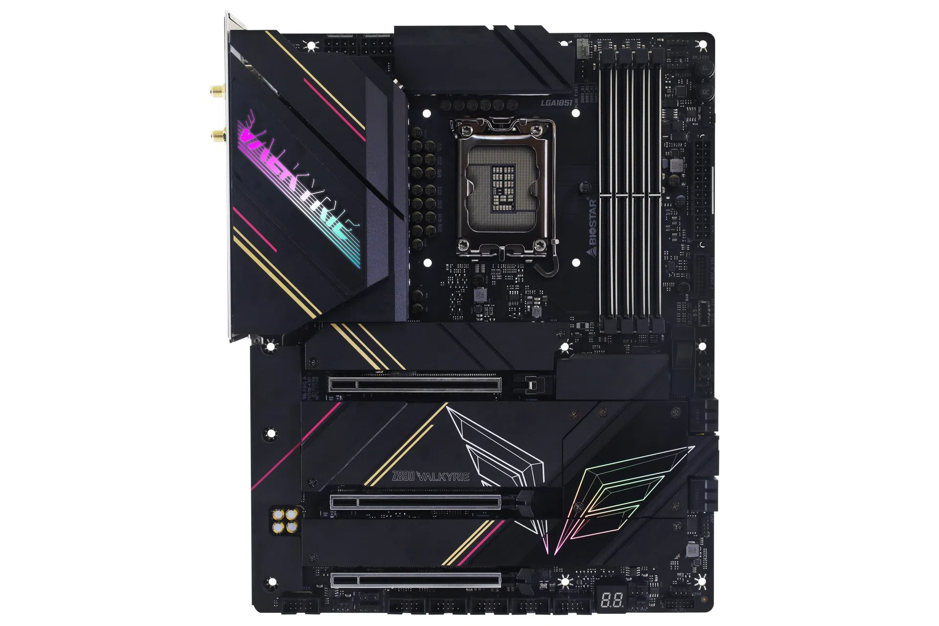 Материнская плата BIOSTAR Z890 VALKYRIE Z890 D5 LGA1851 ATX 2