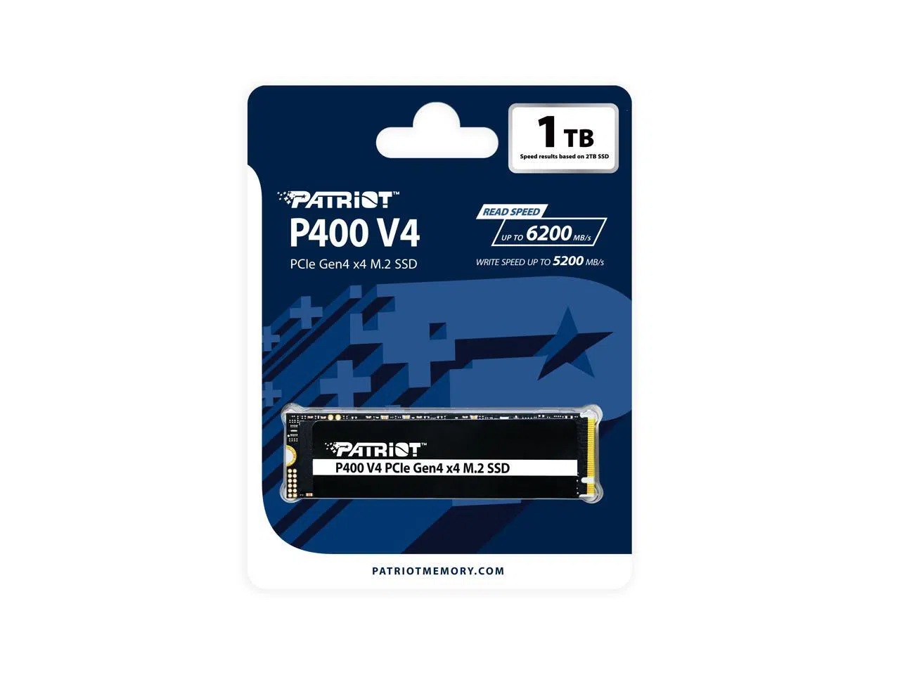 Накопитель SSD Patriot P400 V4, 1ТБ, Черный 4