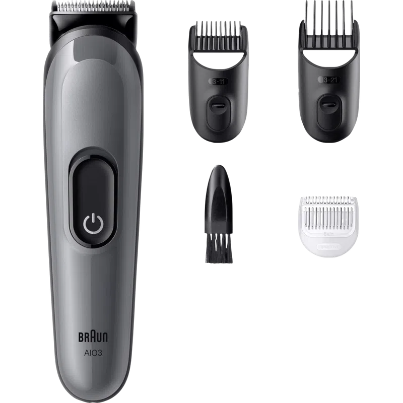 Trimmer pentru bărbați Braun AIO3500, Gri 2