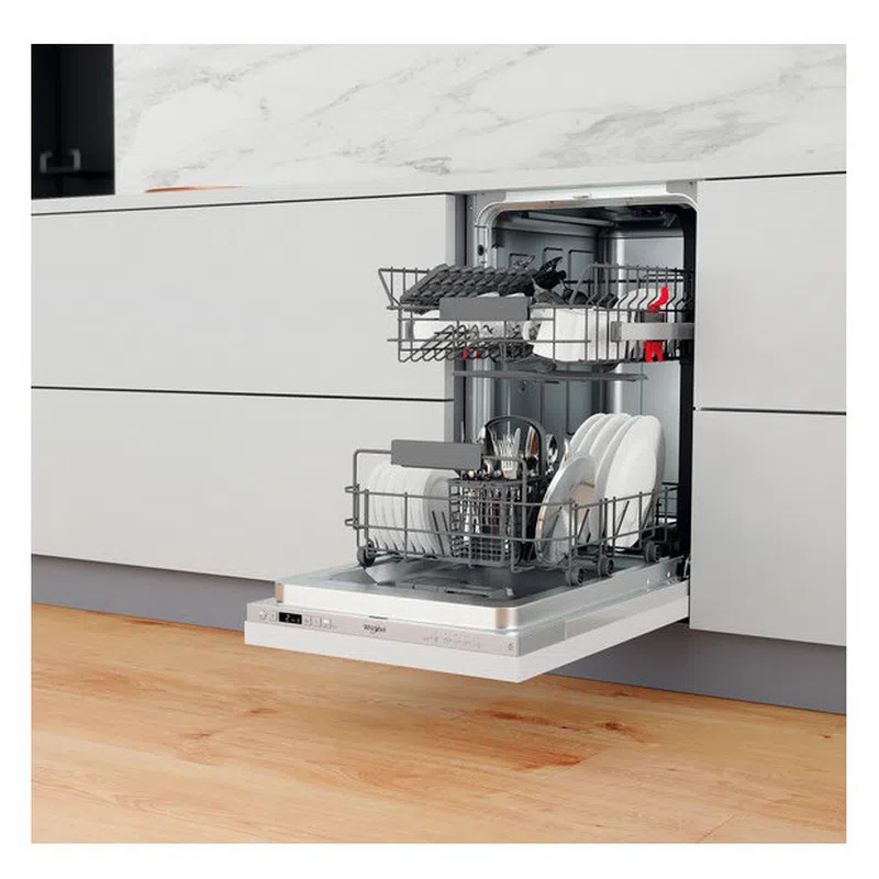 Посудомоечная машина Whirlpool WSIC 3M27, Серебристый 4