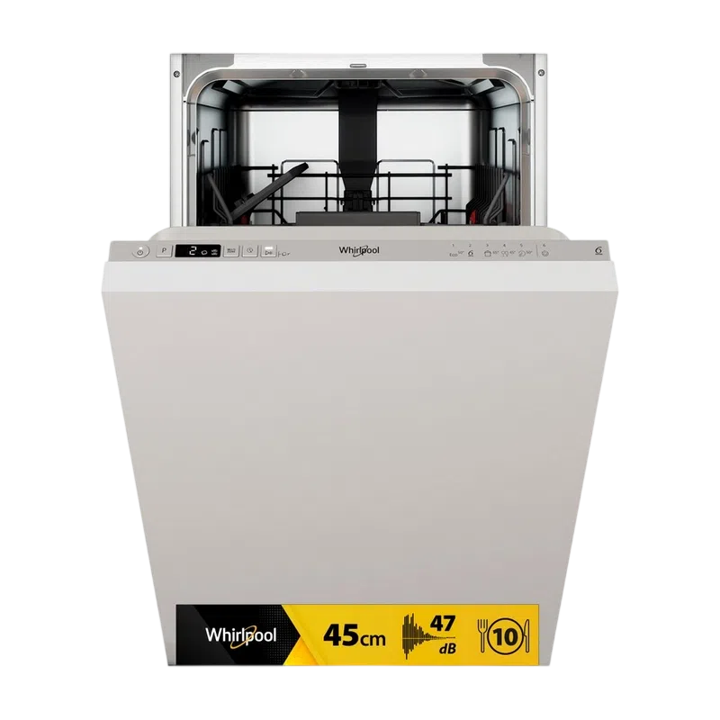 Посудомоечная машина Whirlpool WSIC 3M27, Серебристый 2