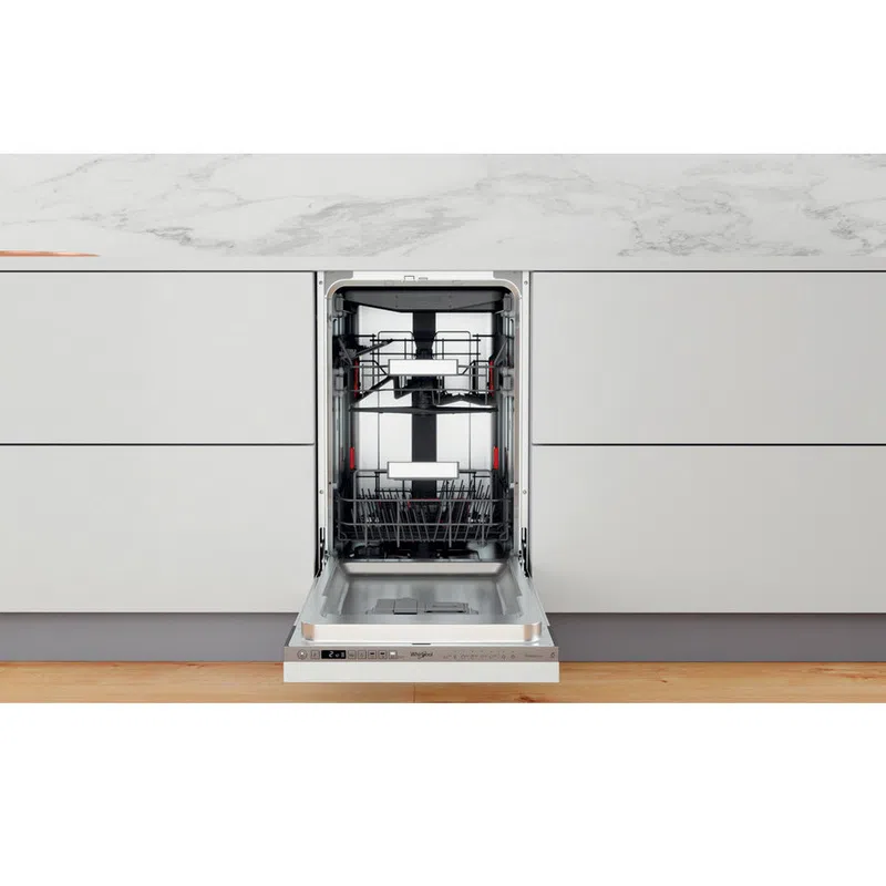 Mașină de spălat vase Whirlpool WSIO 3O34 PFE X, Oțel inoxidabil 3