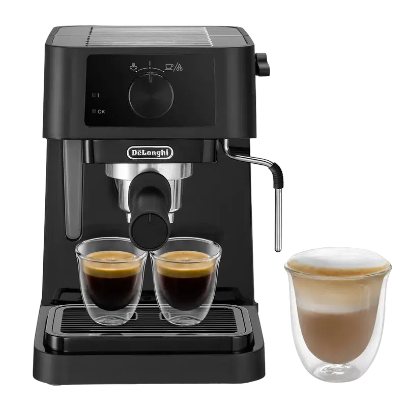 Кофеварка рожковая DeLonghi EC235.BK, Black 2