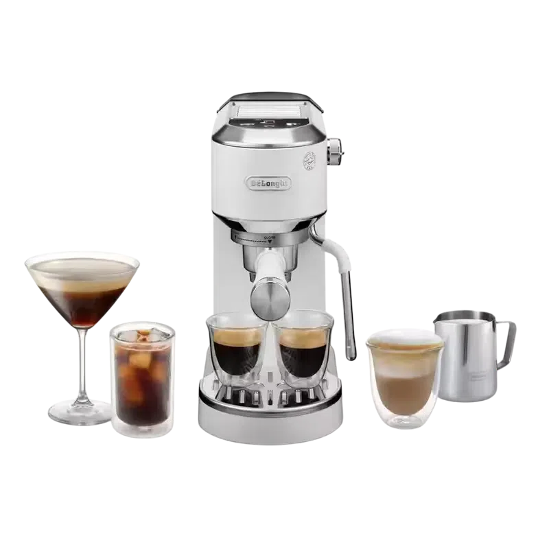 Кофеварка рожковая DeLonghi EC890.WI, White 2