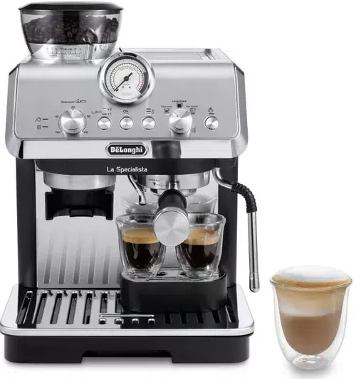 Кофемашина DeLonghi EC9155.MB La Specialista Arte, Silver 2