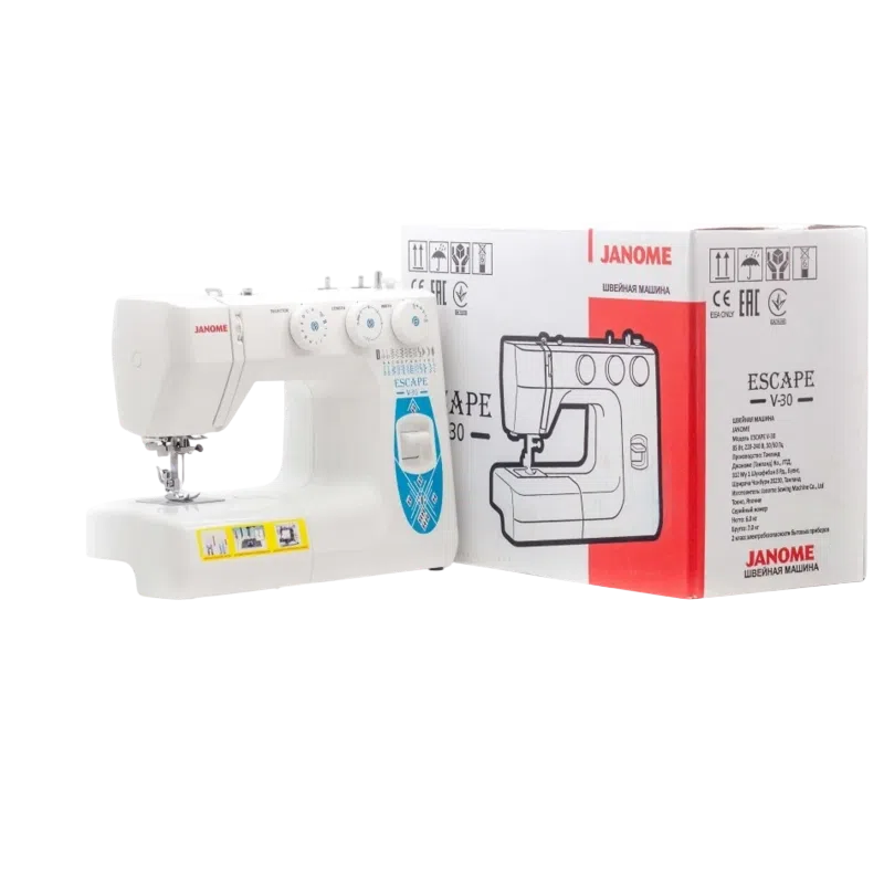 Швейная машина JANOME Escape V-30, Белый 5