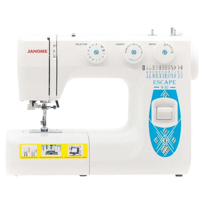 Швейная машина JANOME Escape V-30, Белый