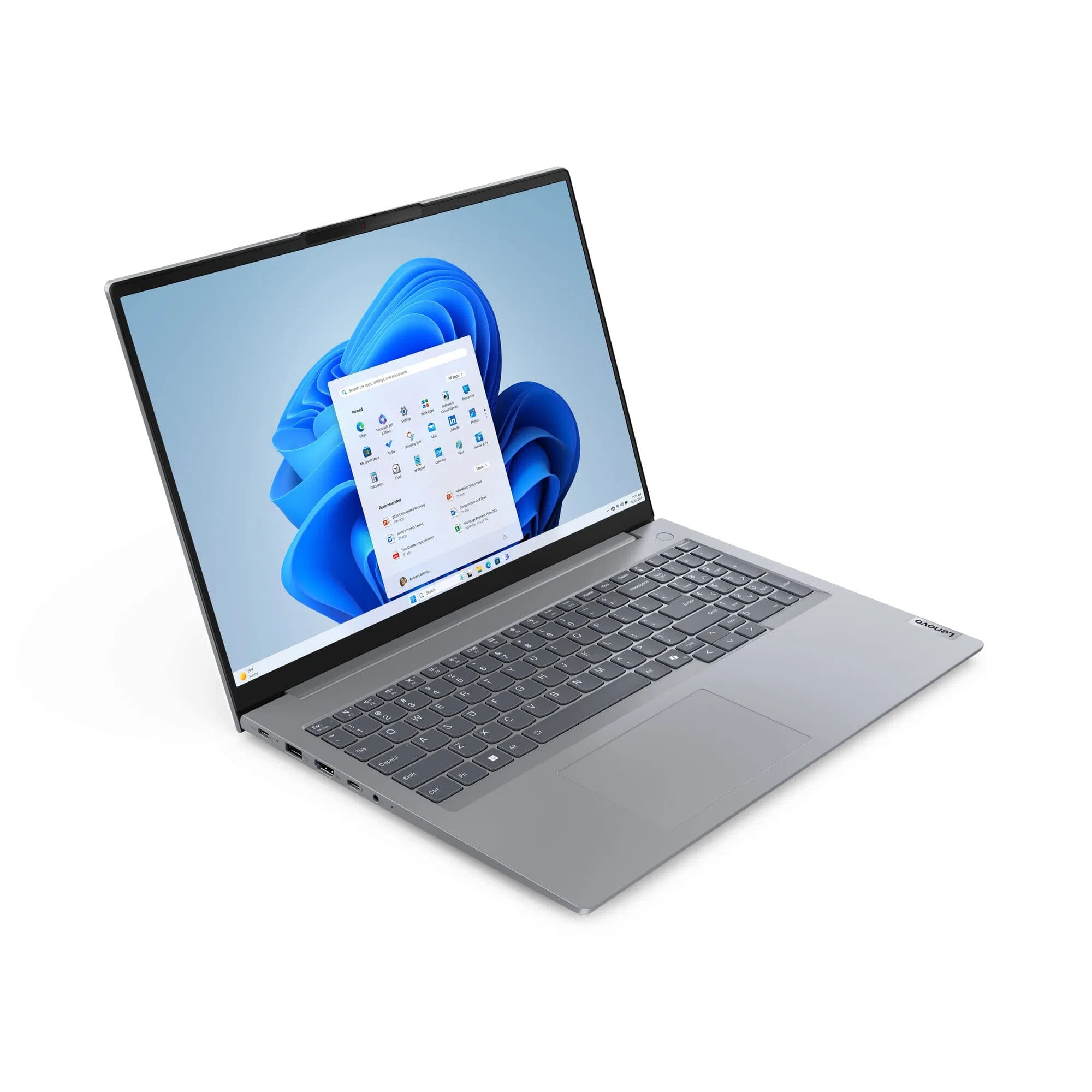 Ноутбук 16” Lenovo ThinkBook 16 G7 ARP, Arctic Grey 4