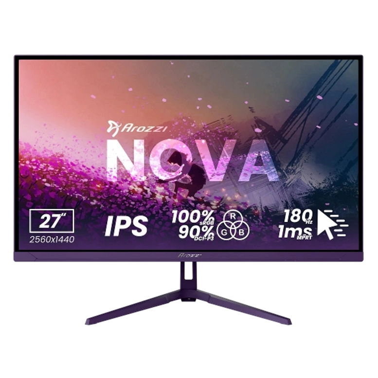 Игровой монитор 27" Arozzi Nova, Фиолетовый